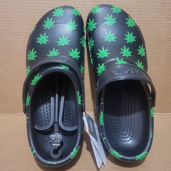 Crocs Work Bistro Graphic Slip Resistant Clog Size: 9 Men/ 11 Women  204044-00Y - Picture 1 of 10